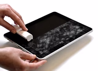 iRoller Screen Cleaner: Reusable Liquid Free Touchscreen Cleaner for Smartphones and Tablets - Immediately Cleans - Easy to Use and Effective on Any Touch Screen