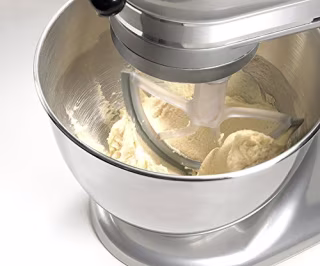 Replacement Stand Mixer Tilt Head Flex Edge Beater for Kitchenaid KFE5T 4.5 Qt and 5 Qt