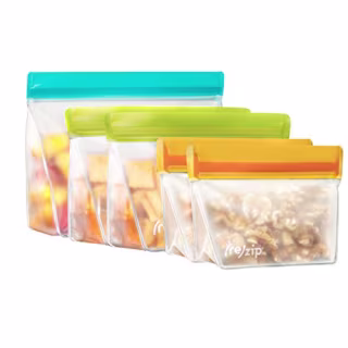 (re)zip 5-piece Reusable Bag Set