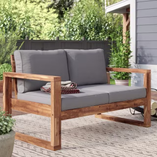 Union Rustic Lyall Loveseat