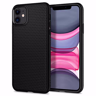 Spigen Liquid Air Armor Designed for Apple iPhone 11 Case (2019) - Matte Black