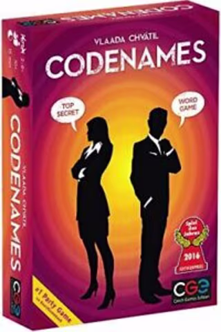 Codenames Board Game. Best board games to play in 2021.
