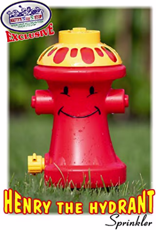 Matty's Toy Stop Henry the Hydrant Water Sprinkler for Kids