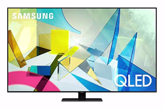 SAMSUNG 65-inch Class QLED Q80T Series - 4K UHD Direct Full Array 12X Quantum HDR 12X Smart TV with Alexa Built-in (QN65Q80TAFXZA, 2020 Model)