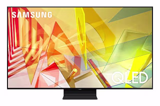 SAMSUNG 65-inch Class QLED Q90T Series - 4K UHD Direct Full Array 16X Quantum HDR 16X Smart TV with Alexa Built-in (QN65Q90TAFXZA, 2020 Model)