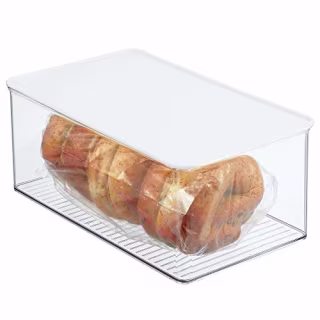 mDesign Stackable Food Storage Container Bin