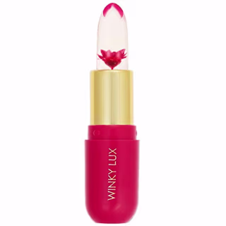 Winky Lux Flower Balm, Color Changing Flower Jelly Lip Balm Cosmetics, Find Your Perfect Shade of Pink Using the Unique pH Level of Your Lips, 0.13 Oz, Pink Flower