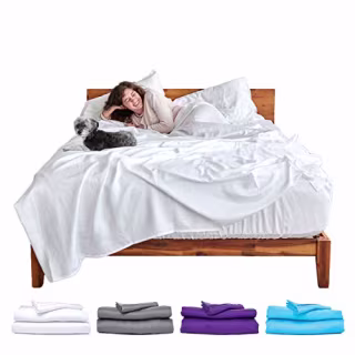 Sheets & Giggles Queen Eucalyptus Lyocell Sheet Sets