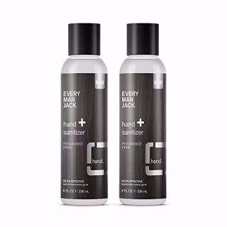 Every Man Jack Hand Sanitizer, Fragrance Free