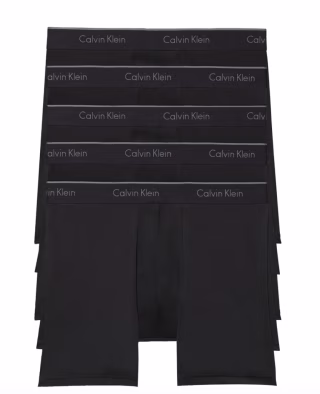 Calvin Klein 5-Pack Micro Stretch Boxer Briefs