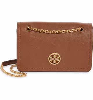 Tory Burch Carson Convertible Leather Crossbody Bag