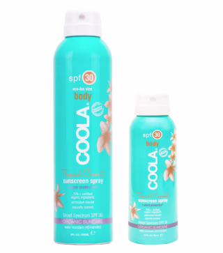 Coola Suncare 2-Pack Tropical Coconut Body Sunscreen Spray
