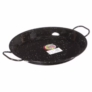 Garcima 12-Inch Enameled Steel Paella Pan