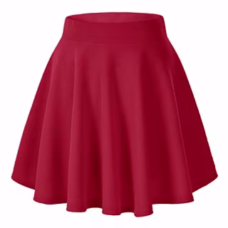 Women's Basic Flared Skirt