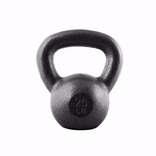 CAP Barbell Cast Iron Kettlebell, 25 Pounds