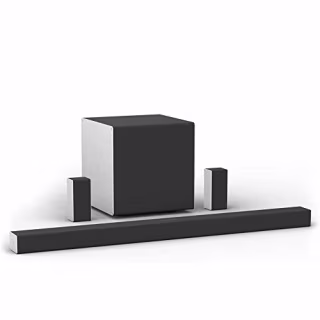 VIZIO SB46514-F6 46" 5.1.4 Home Theater Sound System with Dolby Atmos and Wireless Subwoofer, Includes Rear Surround Speakers, Black