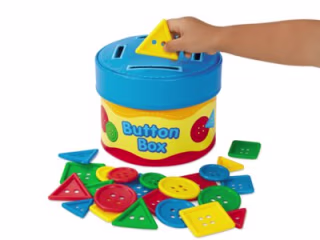 Button Size-Sorting Box