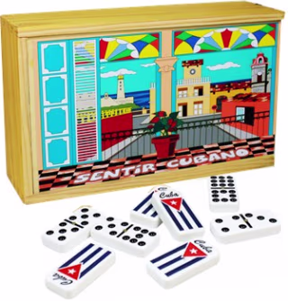 Cuban Food Market Dominoes