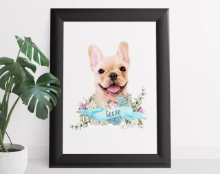 Customized Pet Portrait