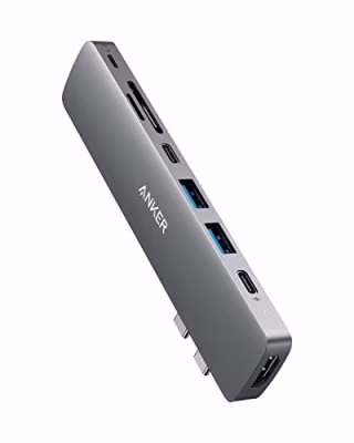 Anker PowerExpand Direct 8-in-2 USB C Adapter. Best USB hubs 2021.