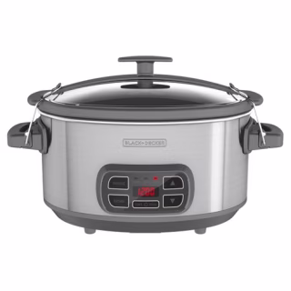 BLACK+DECKER 7qt Locking Lid Digital Slow Cooker. Best Slow Cookers 2021.