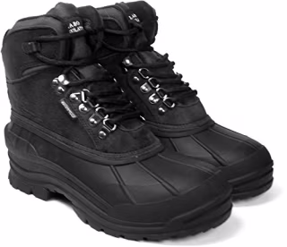 LABO Men's Snow Boots Waterproof Insulated Lace Up-103. Best snow shoes 2021.