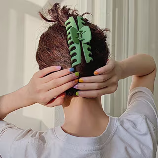 4-Piece Matte Claw Clips