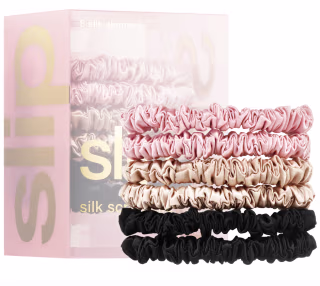 Slip Pure Silk 6-Pack Skinny Hair Ties