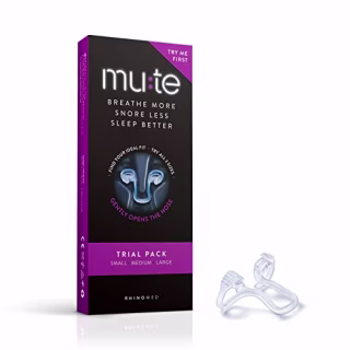 RhinoMed Mute Snoring Trial Pack
