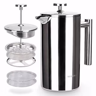 Secura French Press. How I came to love my Williams Sonoma French Press and the best French press coffee makers in 2021.