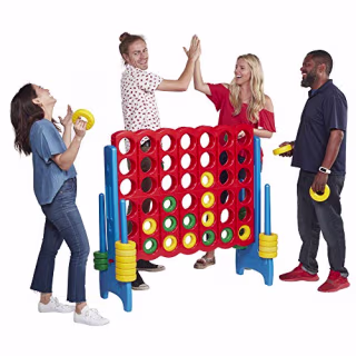 ECR4KIDS Jumbo 4-to-Score Giant Game Set