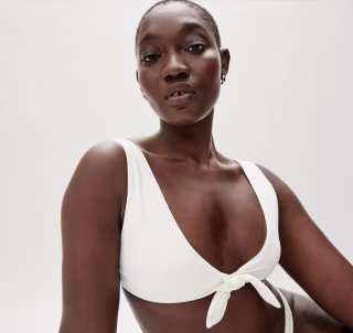 The Tie-Front Bikini Top