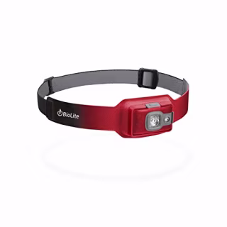 BioLite HeadLamp 200 Lumen No-Bounce Rechargeable Head Light