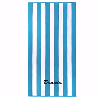 Kaufman Joey Velour Cabana Stripe Beach and Pool Towel. Best Affordable Beach Towels 2021.