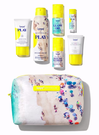 Supergoop! x Gray Malin Everyday Getaway Kit