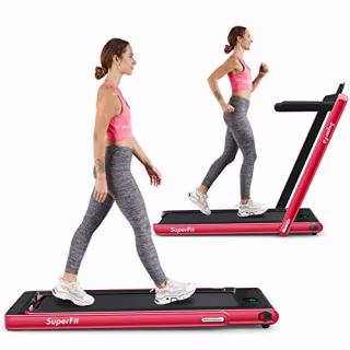 Goplus 2 in 1 Folding Treadmill