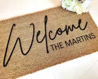 Custom Welcome Mat