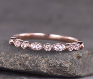 Jewelostone Morganite Ring