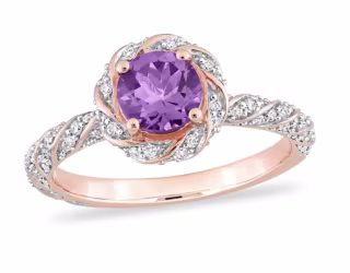 Jared Natural Amethyst Ring