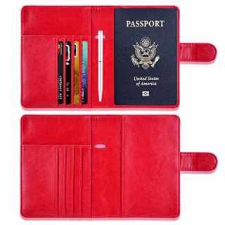 ACdream Leather Passport Holder