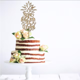 CSA Creative You Had Me At Aloha Cake Topper