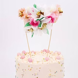 Meri Meri Flower Bouquet Cake Topper