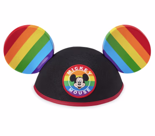 Disney Rainbow Collection Mickey Mouse Ear Hat