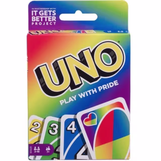 Mattel UNO Play with Pride edition