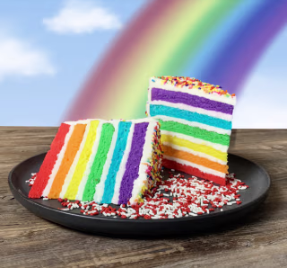 TGI Fridays Carlo’s Bakery Rainbow Cake