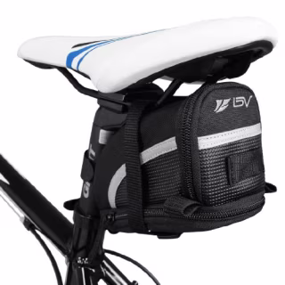 BV Bicycle Strap-On Bike Saddle Bag