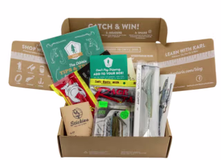 Karl's Mystery Tackle Box. Best Father's Day fishing gifts 2021.