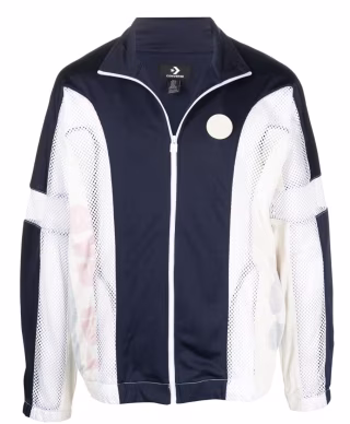 Converse x Telfar Track Jacket. Best gender fluid collections to shop 2021.