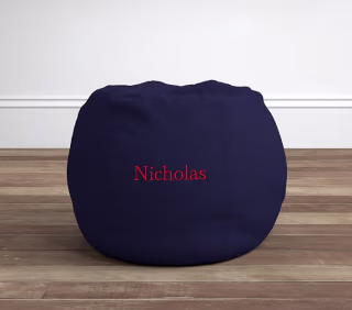 Pottery Barn Kids Navy Anywhere Beanbag