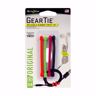 Nite Ize Reusable Rubber Twist Gear Tie
